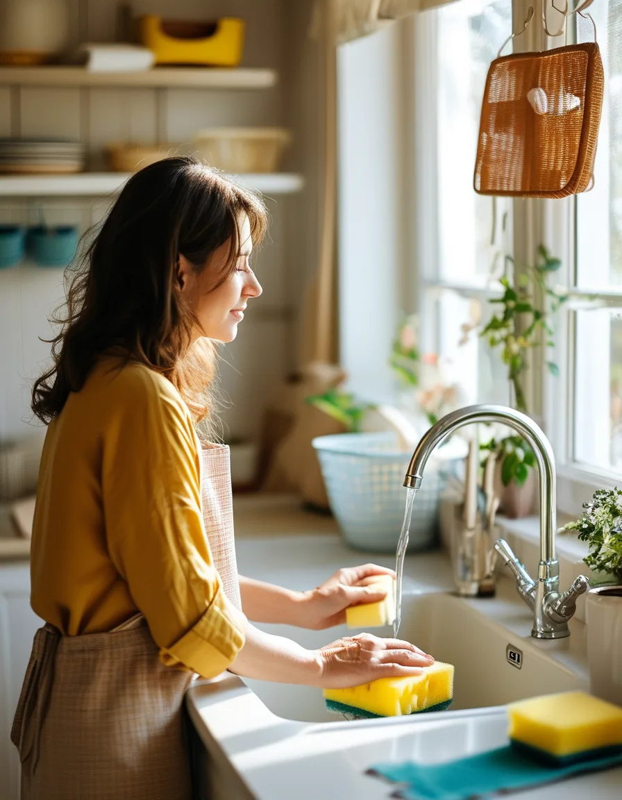 Your Kitchen Sponge Is the Dirtiest Thing You Own — Here's the Fix That Isn't the Microwave