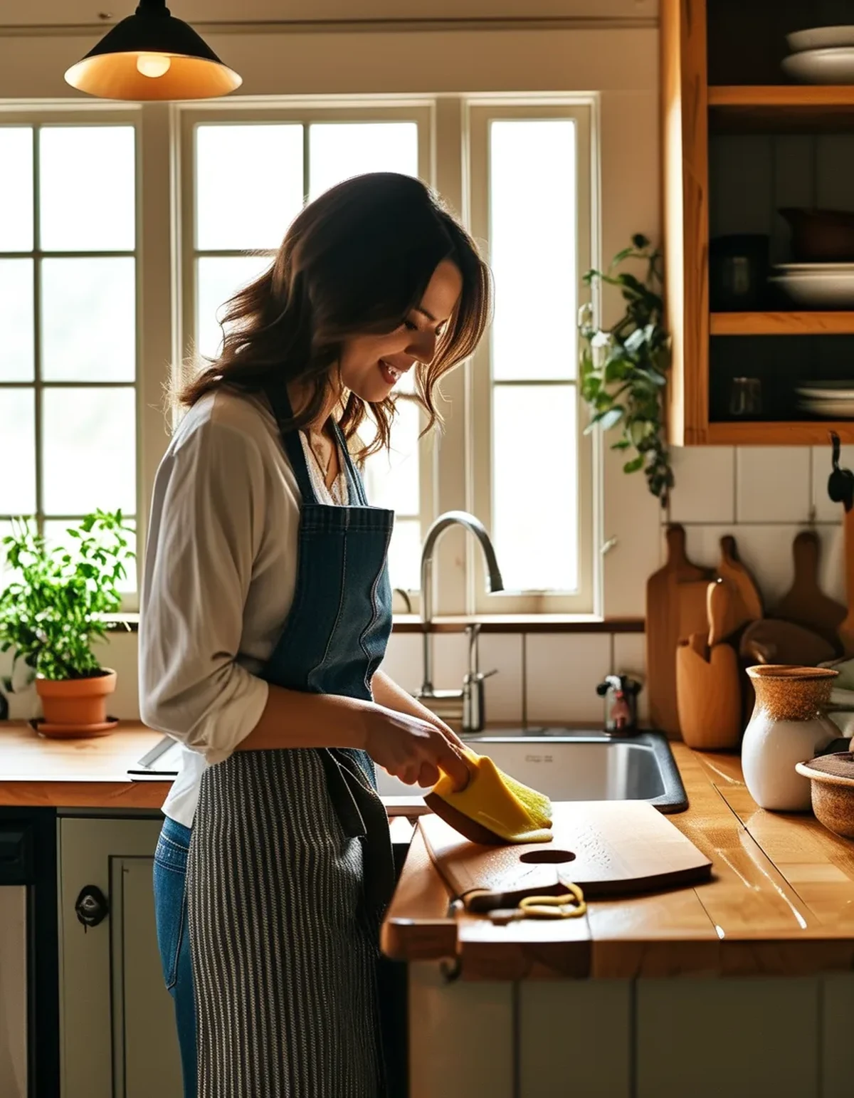 Why a Wooden Cutting Board Keeps Smelling No Matter How Often It's Washed