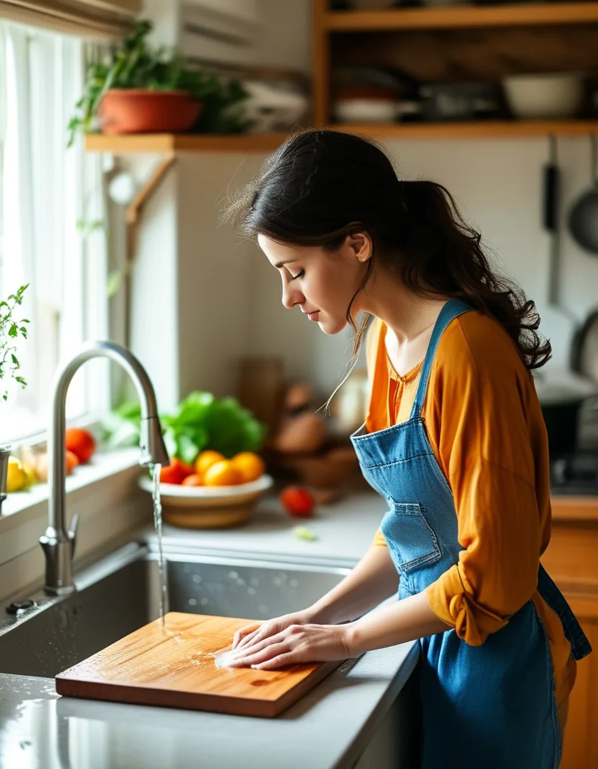 Why Your Wooden Cutting Board Smells No Matter How Often You Wash It
